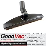 Miele non-oem 35 mm Swivel床ツールブラシW/ソフト天然剛毛12 " wide by goodvac