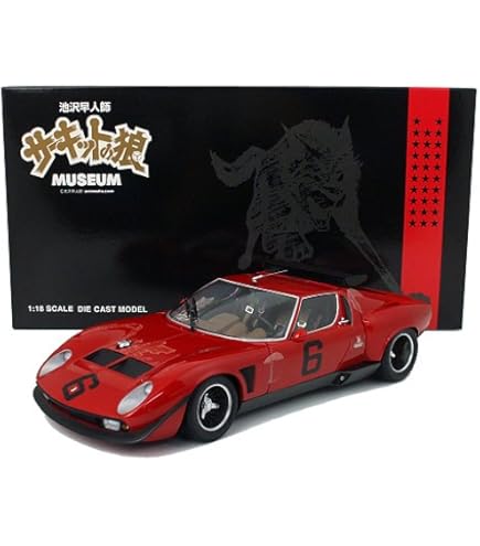 Amazon | 1/18 ランボルギーニ・イオタ SVR (翼端板レッド) K08311WR