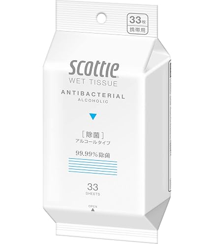 Amazon.co.jp: 日本製紙クレシア スコッティ ウェットティシュー 除菌