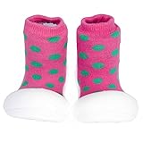 AD03-Pink [ ポルカドット ] Attipas [ アティパス ] ベビーシューズ S(10.8cm)：3.ピンク