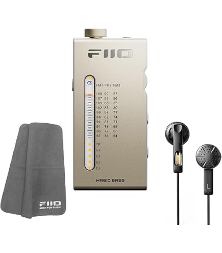 Amazon.co.jp: FiiO RR11 ポータブル HiFi FM ステレオラジオ
