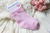 バンブー ベビーソックス ピンク 1足 竹繊維 靴下　1歳～2歳