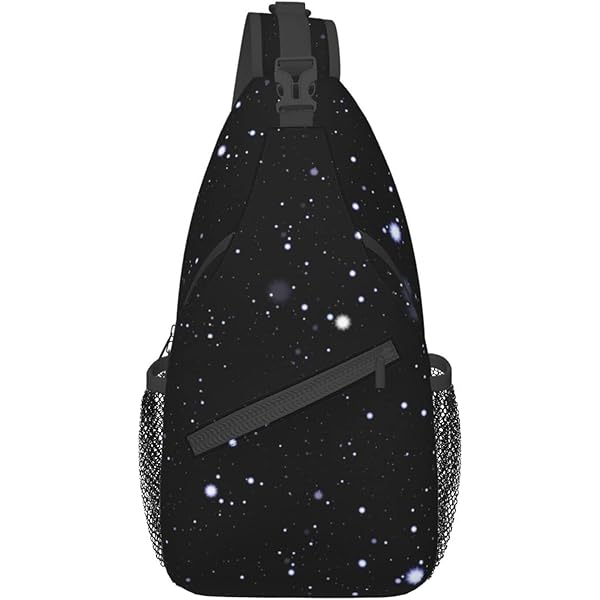 Amazon | [KIYOYASUSADA] 星 星柄 黒 ブラック 斜め掛け