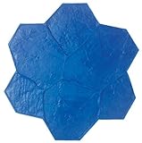 BonWay 12-871 29-Inch by 29-Inch Random Stone Urethane Floppy Mat, Blue [並行輸入品]