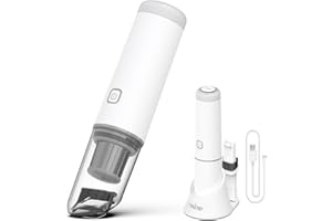 レイコップ ハンディクリーナー Mobi モビー 0.42kg軽量 11,000Pa 強力吸引 車用掃除機 卓上用 ミニ掃除機 卓上掃除機 強力吸引 小型 コードレス USBケーブル充電 2WAYノズル ホワイト RMC-100