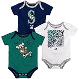Seattle Marinersベビー/幼児Go Team 3 Piece Creeper Set