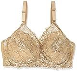 ネトゥル L字型ワイヤー入り総レースブラジャー E80 ベージュ 5216