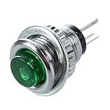 SODIAL(R)5個NOモーメンタリ マイクロプッシュボタンスイッチ トーチオンボタン グリーン