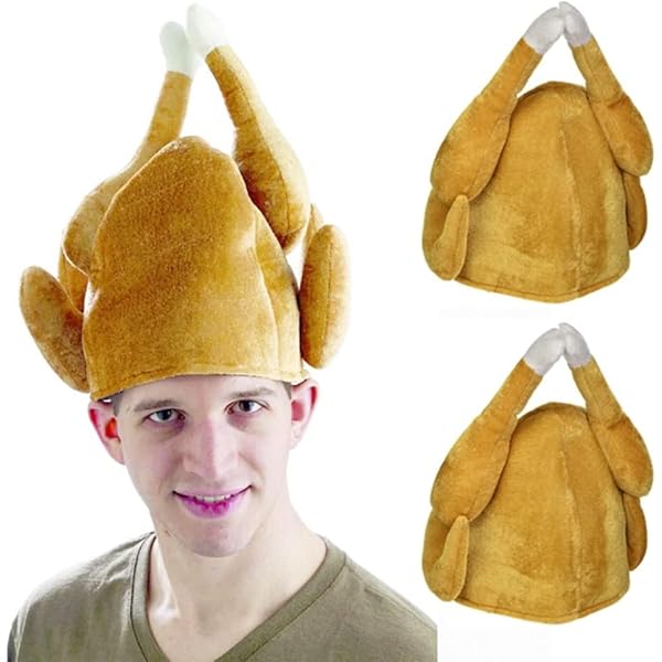Amazon.co.jp: [kowaku] 面白い七面鳥の帽子チキンレッグコスチューム