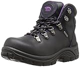 Avengerレディース7124レザー防水EH Slip Resistant Work Boot カラー: ブラック