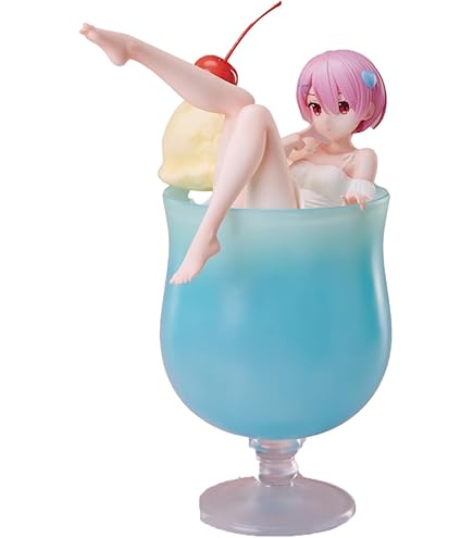Re:ゼロ レム クリームソーダ フィギュア FIG] レム クリームソーダ Re:ゼロから始める異世界生活 1/7