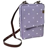 Rompbaby(ロンプベイビー) 究極のオムツポーチEX ショルダーストラップ付 (カームラベンダー) 【「グッドデザイン賞」「キッズデザイン賞」受賞 / サイズ・重量：高さ27 ×幅20 ×マチ4