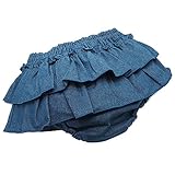 platinumbaby(プラチナムベイビー)デニム ベビー ブルマスカート(ブルーデニム)