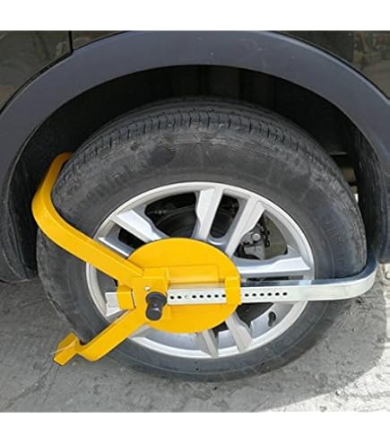 ホイールロック盗難防止alca Power Block 180mm-260mm Amazon.co.jp: [alca] 盗難防止 タイヤロック ホイールロック Power