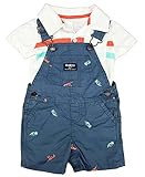 OSH KOSH(オシュコシュ) B'gosh オーバーオール ＋ ロンパース 2Pセット コットン ポロシャツ (18M（85cm))