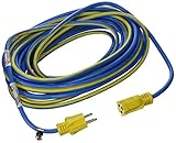 Prime Wire & Cable KC506730 50-Foot 14/3 SJTW Kaleidoscope Heavy Duty Outdoor Extension Cord, Blue a