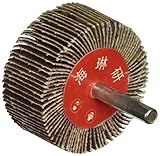 uxcell 研磨フラップホイール　ヤナセ　12000 RPM　50mm x 25mm　エメリー布　金属