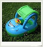 Creative Inflatable Baby Float Seat Boat Sun Shade Swimming Donut Tube Ring Car (Blue-Greem) by Baby