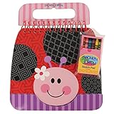 Stephen Joseph Shaped Sketch Pad-Ladybug [並行輸入品]