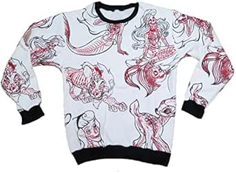 Amazon スケルトン トレーナー 長袖 M 白 ディズニー 骨 C217 トレーナー パーカー 通販