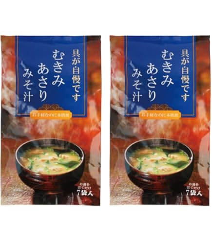 Amazon | 神州一 ふっくらむき身あさり汁 3食×12入 生みそタイプ