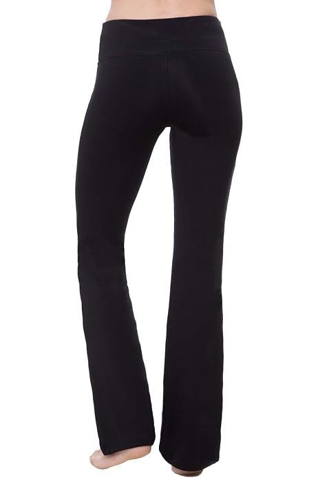 HISKYWIN Inner Pocket Yoga Pants 4 Way 