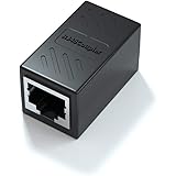 HUAKE LANケーブル用中継コネクタ コンパクト ギガビット RJ45 延長 Cat7 / Cat6 / Cat5eコネクタ プラグ 8P8C メス-メス