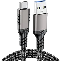 J USB Type-C ケーブル 1m グレー　急速充電　多機能　転送 Amazon.co.jp: USB Type C ケーブル 1M USB A to USB C ケーブル