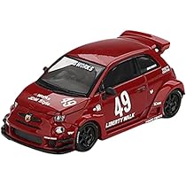 Amazon | MINI GT 1/64 アバルト 595 LB-WORKS x Abas Works