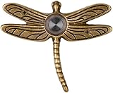 Waterwood WW019AB Solid Brass Summer Dragonfly Doorbell, Antique Brass by Waterwood