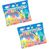 CEC 紙粘土 ねんどでラララ(カラフルかみねんど10gx5色/保存袋) 50gx2個セット