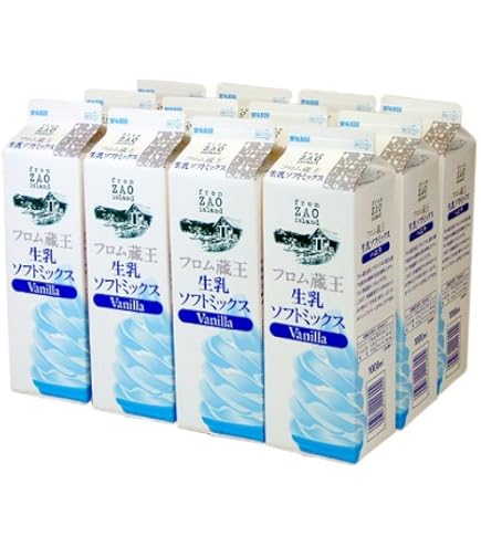 クリーム Amazon.co.jp: Nissei Soft Mix Hokkaido Soft Ice Cream 0.3 fl oz (1