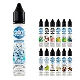 プルプラ 国産 電子タバコ リキッド 便利な目盛付きボトル VAPE リキッド工房 (30ml, アイスメンソール)