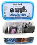 Sundstrom H05-5321S Basic Pack Respirator Kit SR 90-3 S/M with TPE Half Mask, OV Chemical Cartridge 