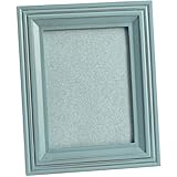 Wooden Photo Frame Vintage Picture Shabby Duck Egg Blue Available in 7x5 or 8x6 by Homes on Trend