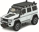 【Almost Real】Brabus 550 Adventure Mercedes-Benz G-Class 2017 White 1/64スケール 完成品ミニカー 660301001