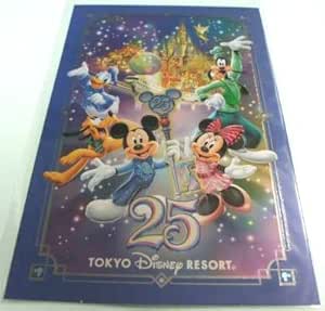 Amazon ディズニー ポストカード 25周年 Tdr ミッキー ドリームキー 25th ポストカード 絵柄付はがき 文房具 オフィス用品