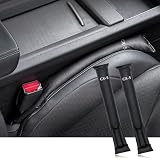 HUDIY（フーディ）車 隙間クッション CX 5 車用 シートサイド隙間埋め cx5 PUレザー シートコンソール サイドクッション 一体成形 車用座席漏れ防止ストリップ センター 運転席 助手席 ゴミ小物類 落下防止 プリントロゴ入り小物入れ 2本セット