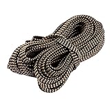 uxcell 編組スリーブ ポリエチレンテレフタレート DVIワイヤネット 10m全長 8mm直径 ゴールドトーン