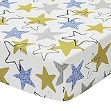 Stargazer Fitted Crib Sheet by The Peanut Shell by The Peanut Shell