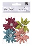 American Crafts Flower Shoppe Layered Paper Flowers, Anastasia [並行輸入品]