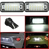 Led License Plate Light Lamp For Subaru Brz Legacy Wrx Sti