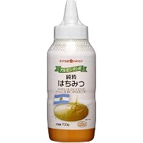 Amazon | 加藤美蜂園 サクラ印 アルゼンチン産 純粋はちみつ 700g