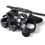 Weest 拘束具 おもちゃ ベッド 縛る 縛り姫 コスプレ 大人のおもちゃ 女性用 セックス ツール グッズ フェチ カップル 首輪 手錠 足枷 鞭 ギャグボール アイマスク フェザーロープ ソフト