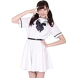 A&TCollection セーラー服 乃木坂 Mサイズ コスプレ コスチューム レディース 君の名は白制服