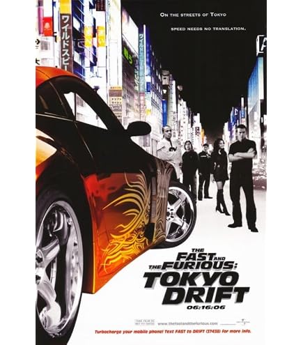 Amazon.co.jp: ワイルドスピード映画ポスタープリント(11×17) : ホーム