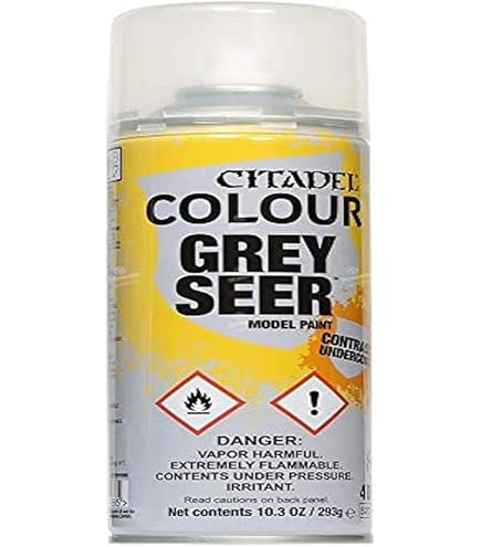 Games Workshop Citadel: CHAOS BLACK SPRAY PAINT (USA - View #7