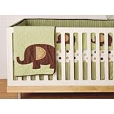 Mod Elephant - 4 Piece Crib Set by Creative Home Accents
