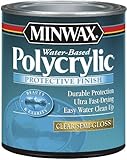 Minwax 64444 Semi Gloss Polycrylic Protective Finishes, 1 Quart [並行輸入品]