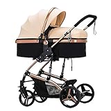 折りたたみベビーベビーカー子供ベビートロリー軽量ベビーキャリッジ/座ることができます寝ることができます/一年中使用することができます (色 : B)